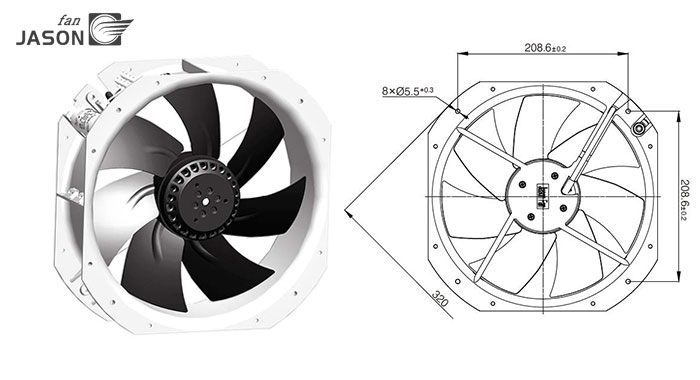 Fan FJ28082MAB